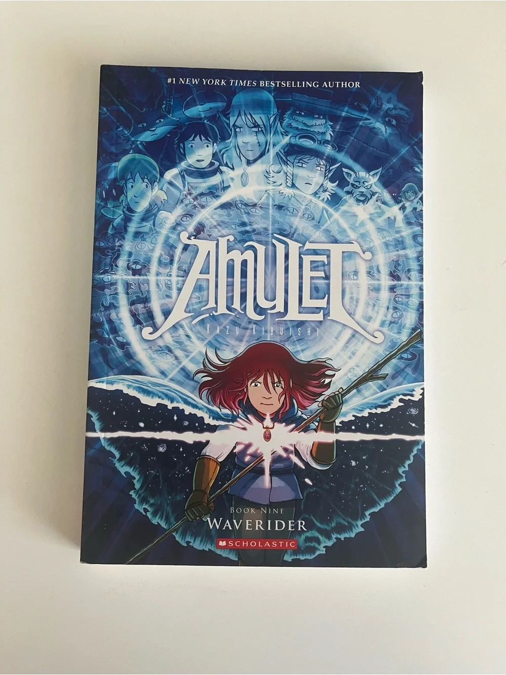 Amulet Graphic Novel Series by Kazu Kibuishi (Books 4, 8, 9) Paperback